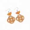 Woven Rattan Earrings