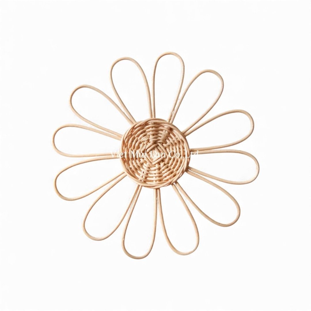 Woven Rattan Kids Wall Decor